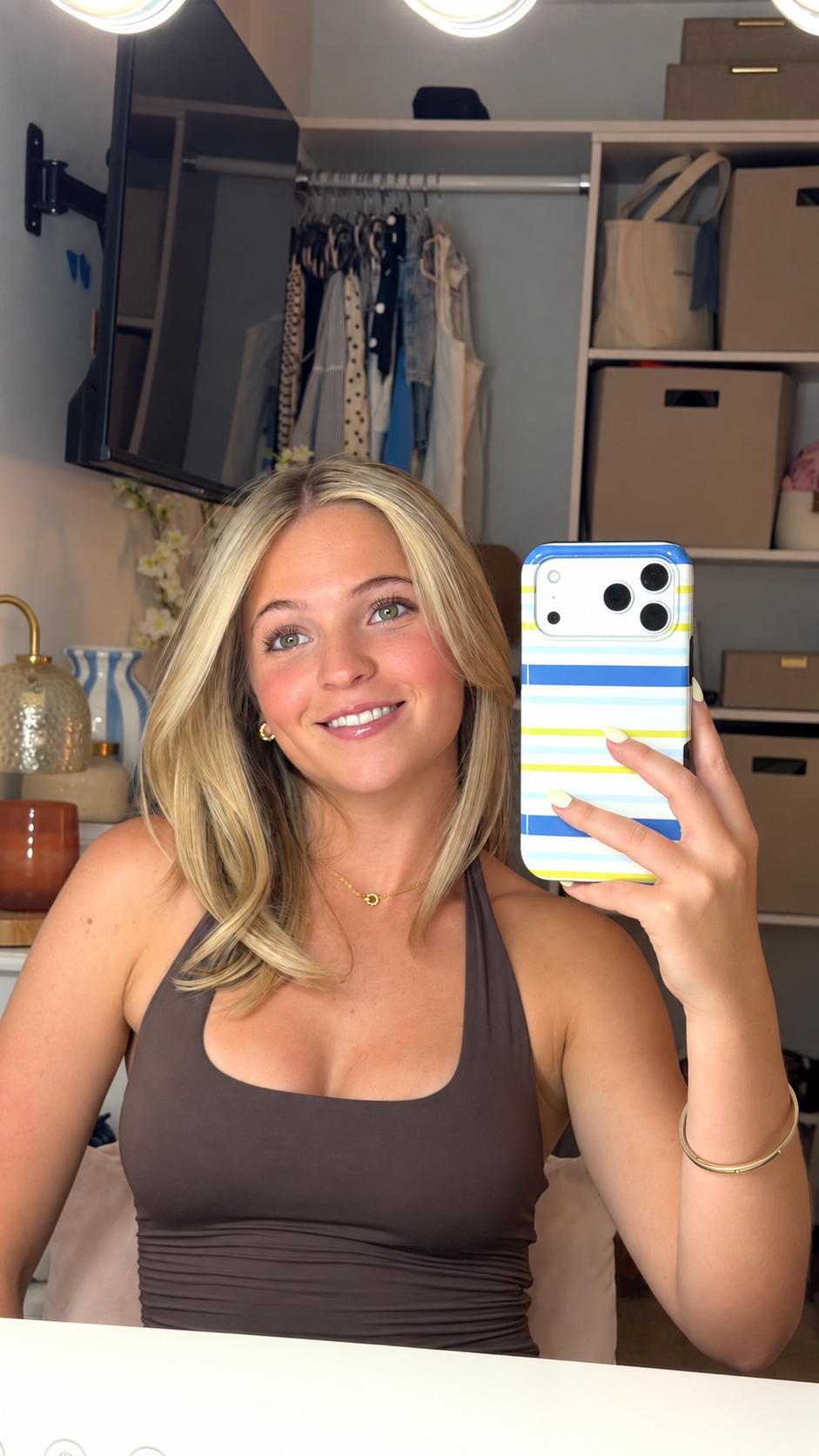 The creator behind Socially Wed smiling outdoors